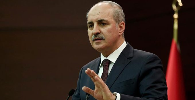 Numan Kurtulmuş’tan Dikkat Çeken Suriye Açıklaması